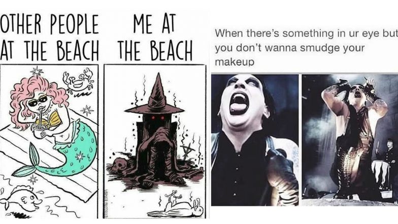 World Goth Day 2020 Funny Memes & Jokes: Hilarious Posts That Will Make You LOL If YOU Are the Most Mysterious and Dark Person You Know