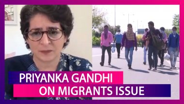 Priyanka Gandhi Targets Uttar Pradesh CM Yogi Adityanath Over Migrants, Says, ‘No Time For Politics’