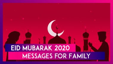 Eid ul-Fitr 2020: Eid Mubarak Greetings And WhatsApp Wishes to Greet Family and Friends This Festive Season