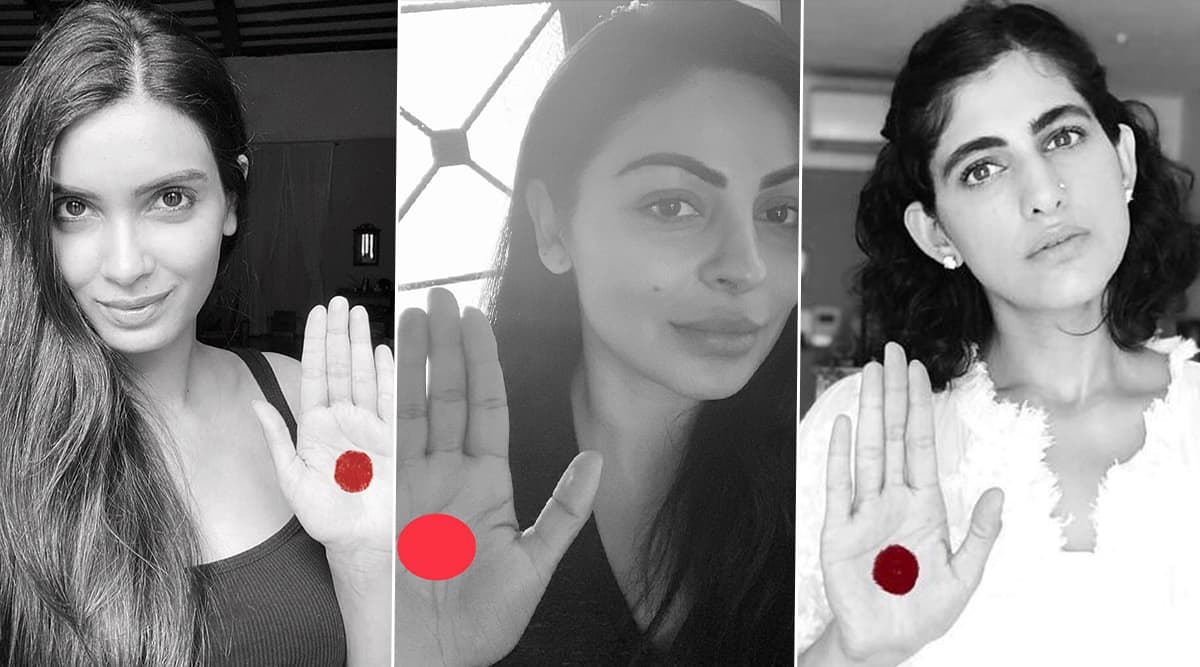 Red Dot Challenge: Diana Penty, Kubbra Sait, Neeru Bajwa Campaign to Stop Period Shaming for Menstrual Hygiene Day Red Dot Challenge: Diana Penty, Kubbra Sait, Neeru Bajwa Campaign to Stop Period Shaming for Menstrual Hygiene Day