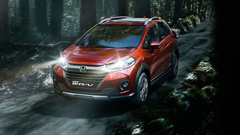 2020 Honda WR-V Facelift BS6 Spotted at Stockyard Ahead of India Launch