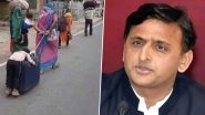 Akhilesh Yadav to Give Rs 1 Lakh to Migrant Woman Who was Pulling Her Sleeping Baby on Suitcase