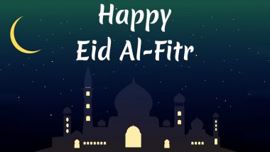 Eid Al-Fitr Chand Mubarak Wishes, Greetings, Quotes: Eid Mubarak Pictures, HD Images, GIFs and WhatsApp Stickers to Celebrate the End of Ramadan