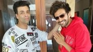 Eid Mubarak! Kartik Aaryan's Birthday Wish For Karan Johar Has a Festive Touch (View Pic)