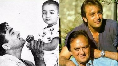 Sunil Dutt’s 15th Death Anniversary: Sanjay Dutt Remembers His Late Father by Sharing Memorable Moments with Him