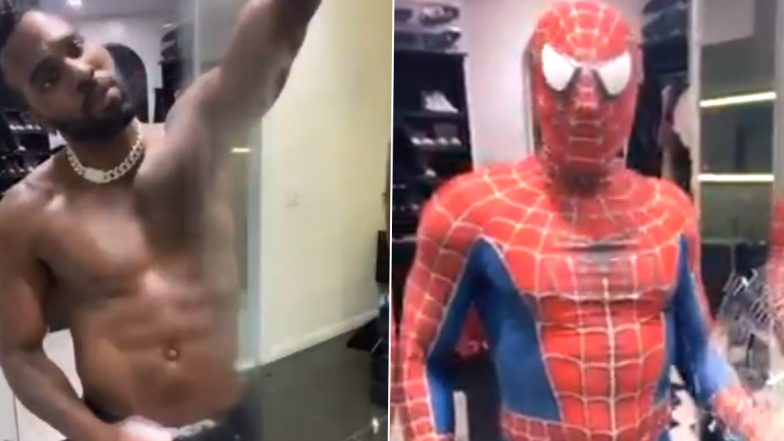 Jason Derulo Turns Spider-Man for TikTok’s ‘Wipe It Down’ Challenge (Watch Video)
