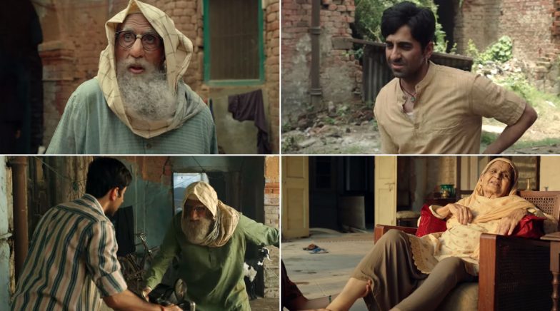 Check Out Amitabh and Ayushmann's Jootam Phenk Song from Gulabo Sitabo