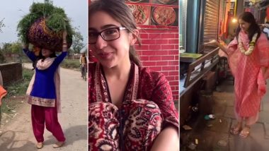 Sara Ali Khan Shares Montage of Her Travel Moments In Her Instagram's Lockdown Edition (Watch Video)