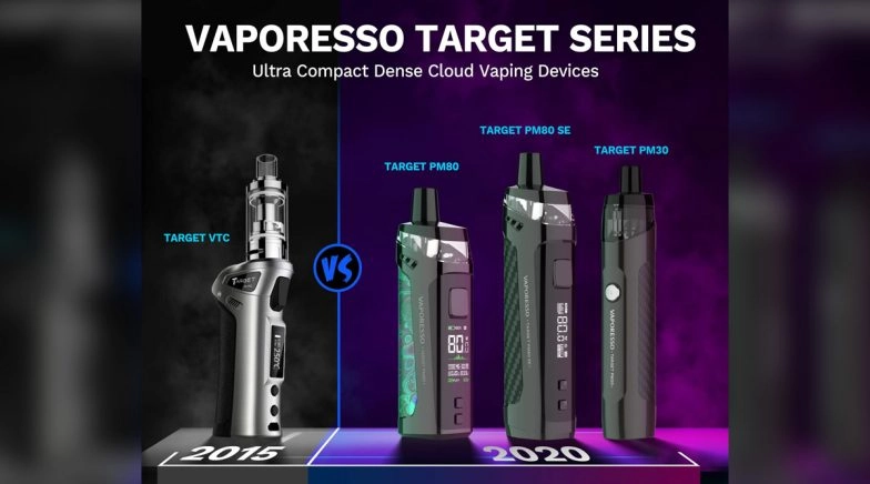 Target PM80 Has Joined the VAPORESSO Target Series in 2020