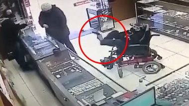 Deaf-Mute Teenager with Cerebral Palsy Attempts to Rob a Jewelry Shop in Brazil; Video of Him Holding a Fake Gun with His Leg in Wheelchair Goes Viral