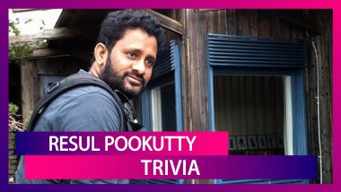 Resul Pookutty Birthday Special: 5 Interesting Facts You Didn't Know About The Oscar-Winning Sound Designer