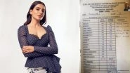 Samantha Akkineni Shares Her Standard VIII Report Card and 89% Result Proves She Was an Asset to the School (View Pic)