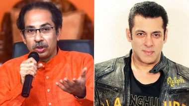 Maharashtra CM Uddhav Thackeray Thanks Salman Khan for Donating Hand Sanitisers to Mumbai Police