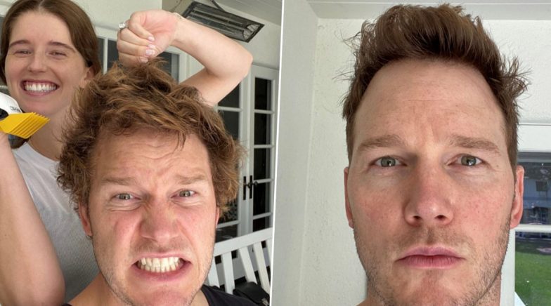 Chris Pratt Gets a Smooth Quarantine Haircut from Wife Katherine Schwarzenegger (View Pic)