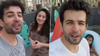 Jay Bhanushali, Wife Mahhi Vij and Kids Beat the Summer Heat With a Terrace Pool Party (Watch Video)