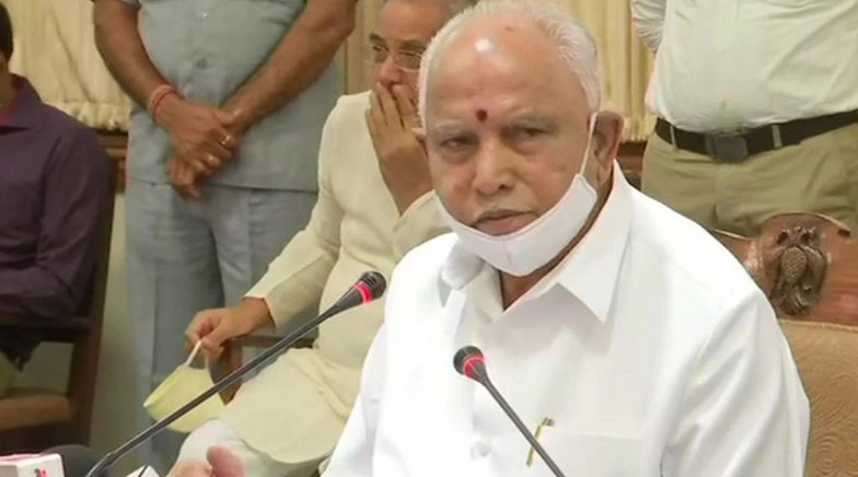 Karnataka CM BS Yediyurappa Says 'There is No Question of Another Lockdown in Bengaluru' 