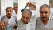How to Cut Hair at Home Amid Lockdown? Man Shares DIY Tutorial Using Blade, Comb and Binder Clip That Can Help You Get a Trim Easily (Watch Viral Video)