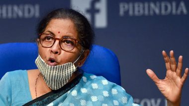 FM Nirmala Sitharaman to Address Press Conference at 4 PM Today to Share Part 3 of 'Atma Nirbhar Bharat' Economic Package