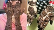 New 5-Minute Eid 2020 Mehndi Designs: Latest Arabic & Indian Mehendi Pattern Images and Videos to Take Inspiration from For Your Traditional Eid al-Fitr Look!