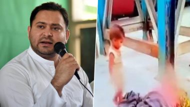 Tejashwi Yadav Announces Financial Aid of Rs 5 Lakh to Children of Woman Who Died on Shramik Special Train in Muzaffarapur