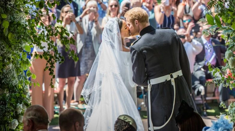 Prince Harry and Meghan Markle Wedding Anniversary: Pics of the Couple From the Royal Wedding