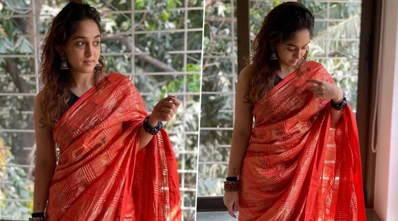 Ira Khan Dons a Self-Draped Saree on the Auspicious Occasion of Eid (View Pic)