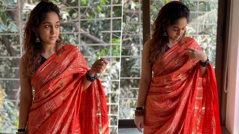 Ira Khan Dons a Self-Draped Saree on the Auspicious Occasion of Eid (View Pic)