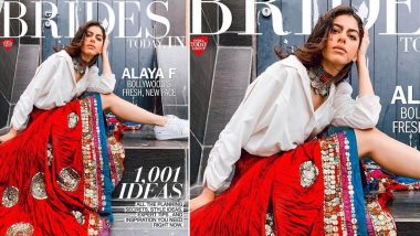 Alaya F Stuns as the Cover Girl for Brides Today Magazine and Her Picture Will Make You Sing 'Billo Ni Tera Laal Ghaghra'