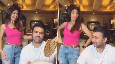 Shilpa Shetty’s Kickass Reply to Hubby Raj Kundra Who Can’t Find Aloo in Parathas Will Leave You in Splits (Watch Video)
