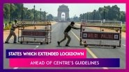 Maharashtra, Punjab, Tamil Nadu, Goa, Karnataka, Mizoram Extend Lockdown Ahead Of Centre&rsquo;s New Rules