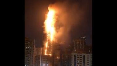 Abbco Tower Fire: Massive Blaze Tears Through One of Sharjah's Tallest Buildings