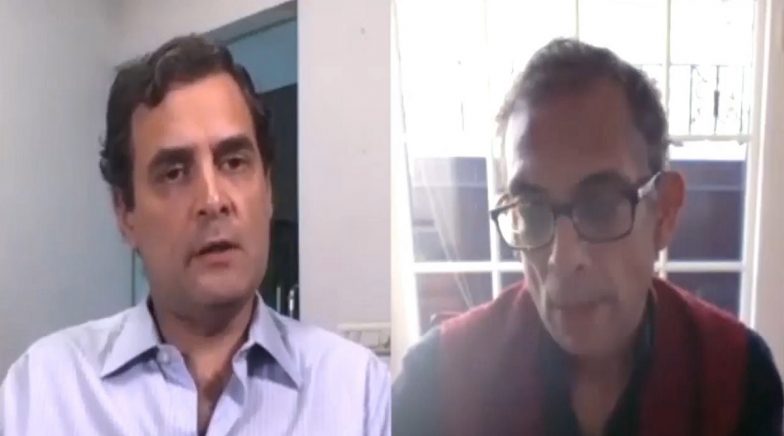Faster Lockdown Exit Need of Hour, Nobel Laureate Abhijit Banerjee Tells Rahul Gandhi
