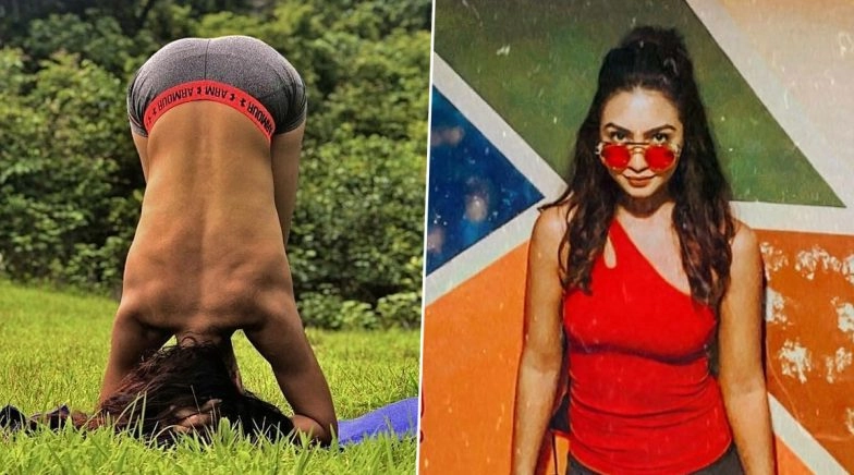 Abigail Pande's Topless Yoga Picture Is Inspiring