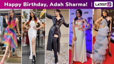 Adah Sharma Birthday Special: Signature Eccentricity and a Whimsical Nonchalance, This Sassy Girl’s Fashion Arsenal Isn’t Everyone’s Cup of Tea!