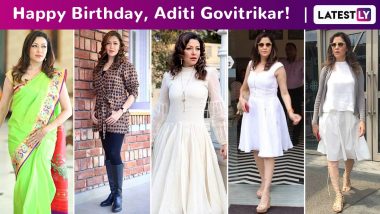 Aditi Govitrikar Birthday Special: Innately Sartorial, Simplicity and Sophistication Drive Her Once-a-Supermodel, Always-a-Supermodel Vibe!