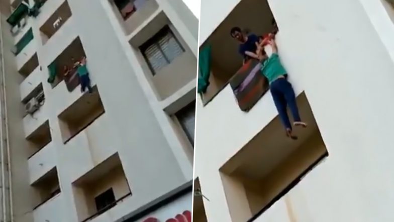 Ahmedabad: After Fight Over Spicy 'Sabzi' with Wife, Husband Threatens to Jump Off Balcony, Bizzare Video Goes Viral