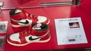 Michael Jordan's First Air Jordan Sneakers Sold for Record-Breaking $560,000 at Sotheby's Auction