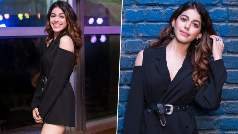 When Alaya F Was Chicness Galore in a Black Collared Playsuit!