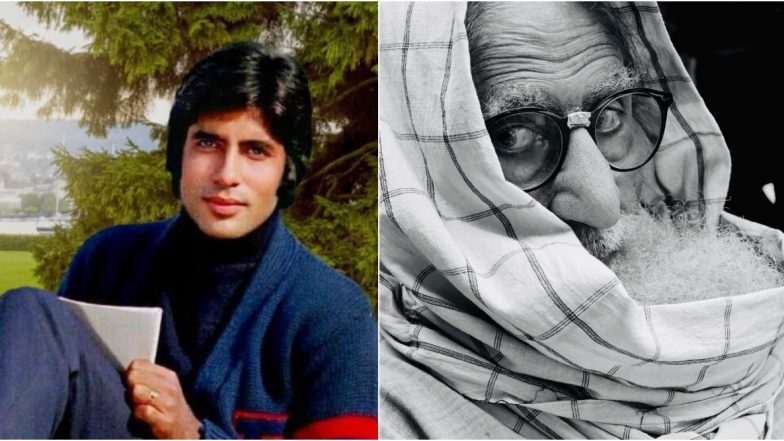 Amitabh Bachchan Shares a 'Then and Now' Post Showing What Changed From Kabhie Kabhie to Gulabo Sitabo With an Amazing Caption! 