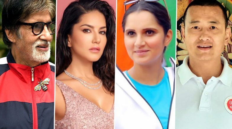 Sania Mirza And Sunny Leone Porn Video - Guzar Jayega: Amitabh Bachchan, Sunny Leone, Sania Mirza, Bhaichung Bhutia  and Others Reunite For an Inspirational Song About Hope in the Times of  COVID-19 Pandemic | ðŸŽ¥ LatestLY