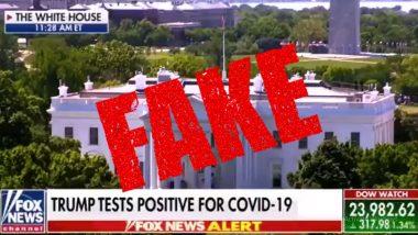 Donald Trump Tested Positive For COVID-19? Fake Video Clip Showing Fox News Running The Report Goes Viral