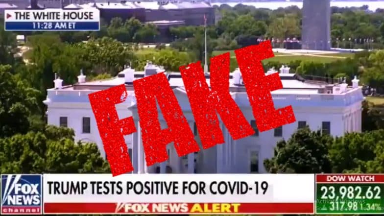 Donald Trump Tested Positive For COVID-19? Fake Video Clip Showing Fox News Running The Report Goes Viral