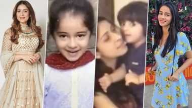 Mother’s Day 2020: Ananya Panday Shares a Cute Childhood Video to Wish Her Mom Bhavana on This Special Occasion!