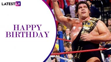 Andre The Giant Birthday Special: From Being Highest-Paid Wrestler to Getting Drafted By French Army, Here Are Five Lesser Known Facts About First WWE Hall of Famer