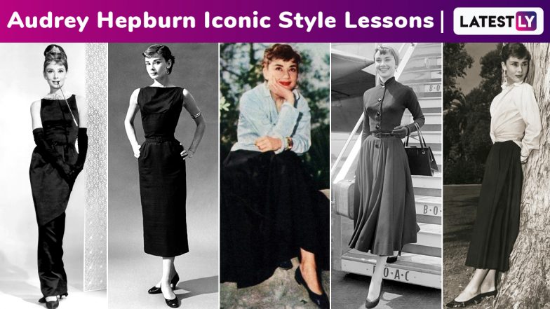 Audrey Hepburn Birth Anniversary: These Timeless Wardrobe Essentials for the Breakfast at Tiffany&rsquo;s Chic Girl Approved Vibe!
