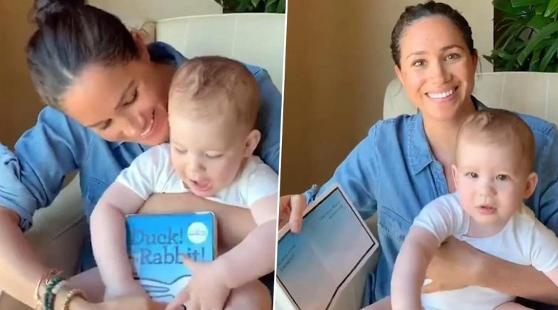 Meghan Markle Reads to Her Toddler Son on His Birthday in Video Filmed by Prince Harry