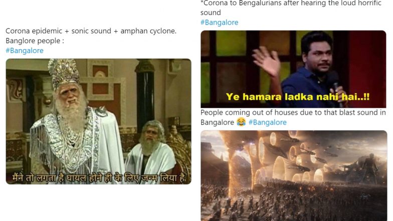 Funny Memes and Jokes on Bangalore's Mysterious Loud Noise Should Calm Bengalureans' Nerves Down as Source of 'Thunderous Boom Sound' Being Ascertained by Top Officials!