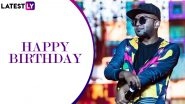 Benny Dayal Birthday: 5 Bollywood Chartbusters Of This Popular Singer That Are Perfect Party Tracks!