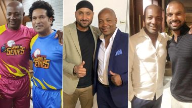 Happy Birthday Brian Lara: Sachin Tendulkar, Shikhar Dhawan and Harbhajan Singh Lead Cricket Fraternity in Wishing the ‘Prince of Trinidad’ As He Turns 51