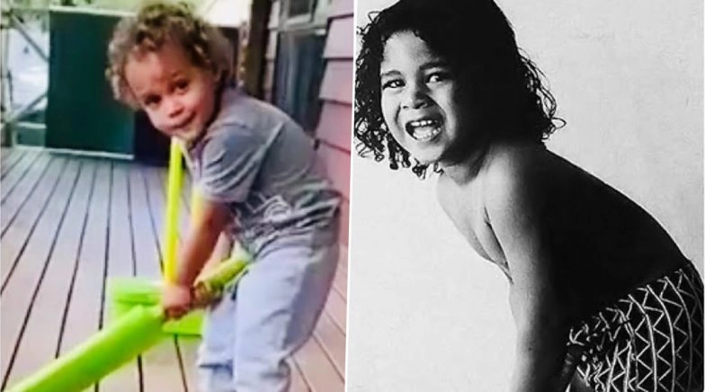 Brian Lara’s Son’s Batting Style Reminds Sachin Tendulkar of His Childhood Days (View Post)